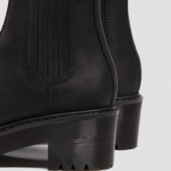 Dr. Martens Women's Rometty FL Quad Platform Chelsea Black Moldova RARE!!! - Picture 7 of 13